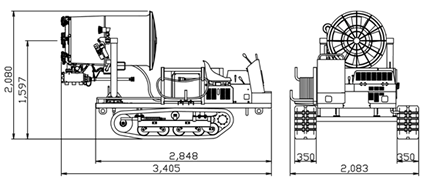 KB-301 外形図